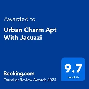 Appartamento Urban Charm With Jacuzzi, Tirana